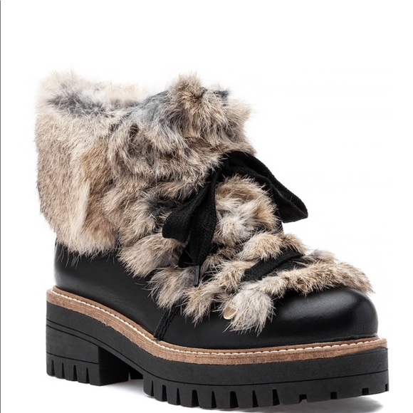 Elena | Shoes | Elena Fur Boot In Black 